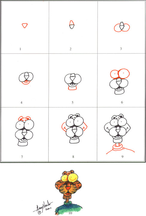 Gary Harbo - How to Draw a Cartoon Character
